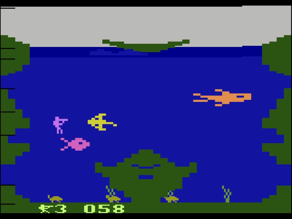 Gameplay of Scuba Diver for Atari 2600
